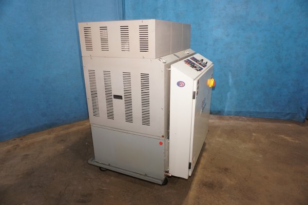 Picture of Model Mokon H64230OP DCMP-5677 Picture of Mokon Dual (two) Zone Portable Hot Oil Process Heater Temperature Control Unit with Cooling Water Circuit DCMP-5677