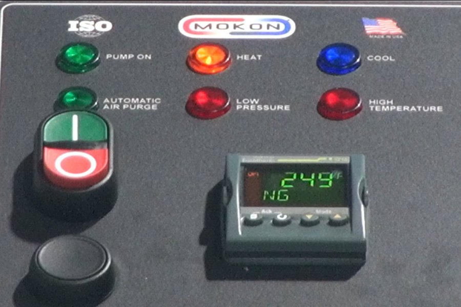 Detailed Pictures of Mokon Hot Oil Heater unit with Cooling Circuit DCMP-5686